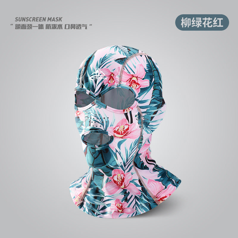 Summer UV Protection Outdoor Face Mask for Water Sports