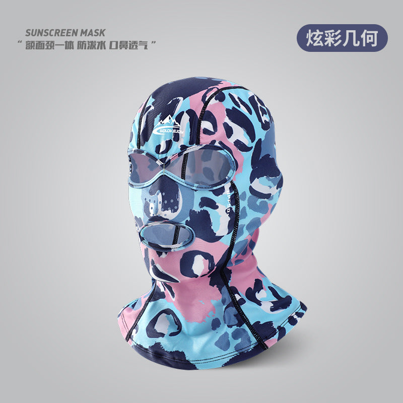 Summer UV Protection Outdoor Face Mask for Water Sports