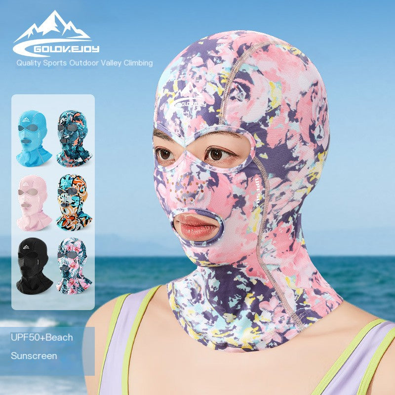 Summer UV Protection Outdoor Face Mask for Water Sports
