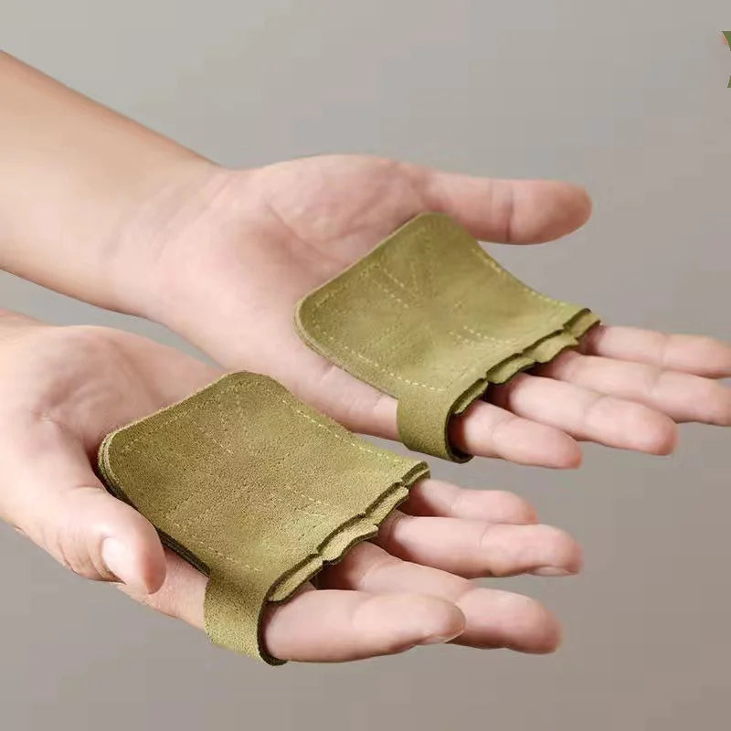 Cowhide Fitness Palm Protector
