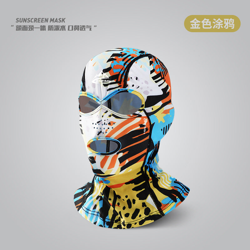Summer UV Protection Outdoor Face Mask for Water Sports