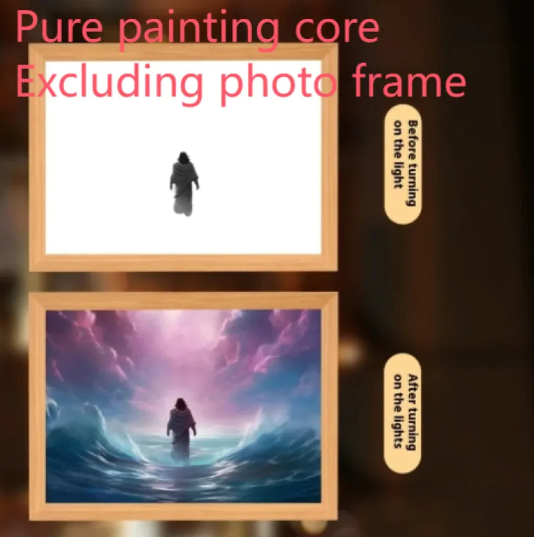 LED Light Painting Frame