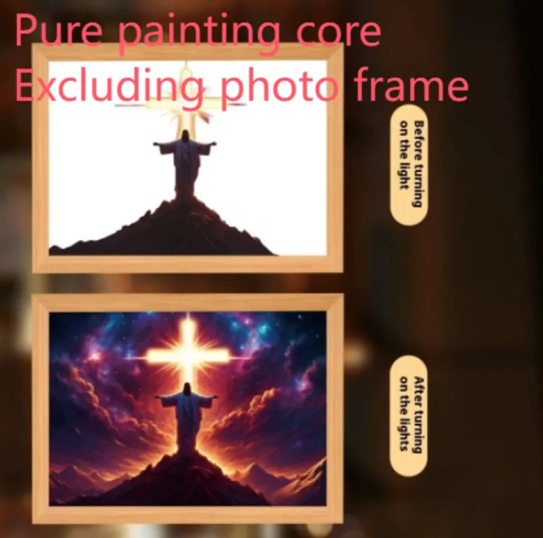 LED Light Painting Frame