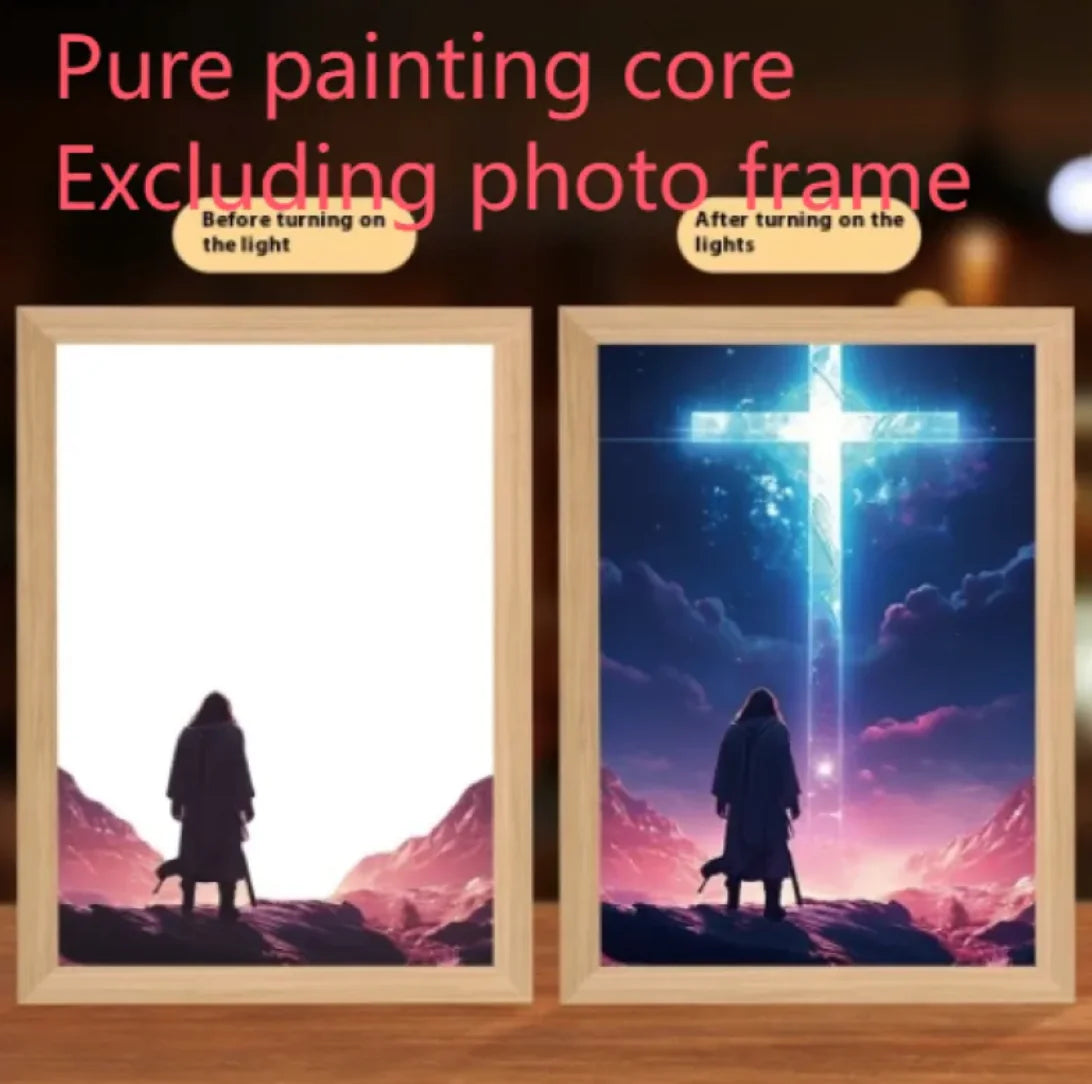 LED Light Painting Frame