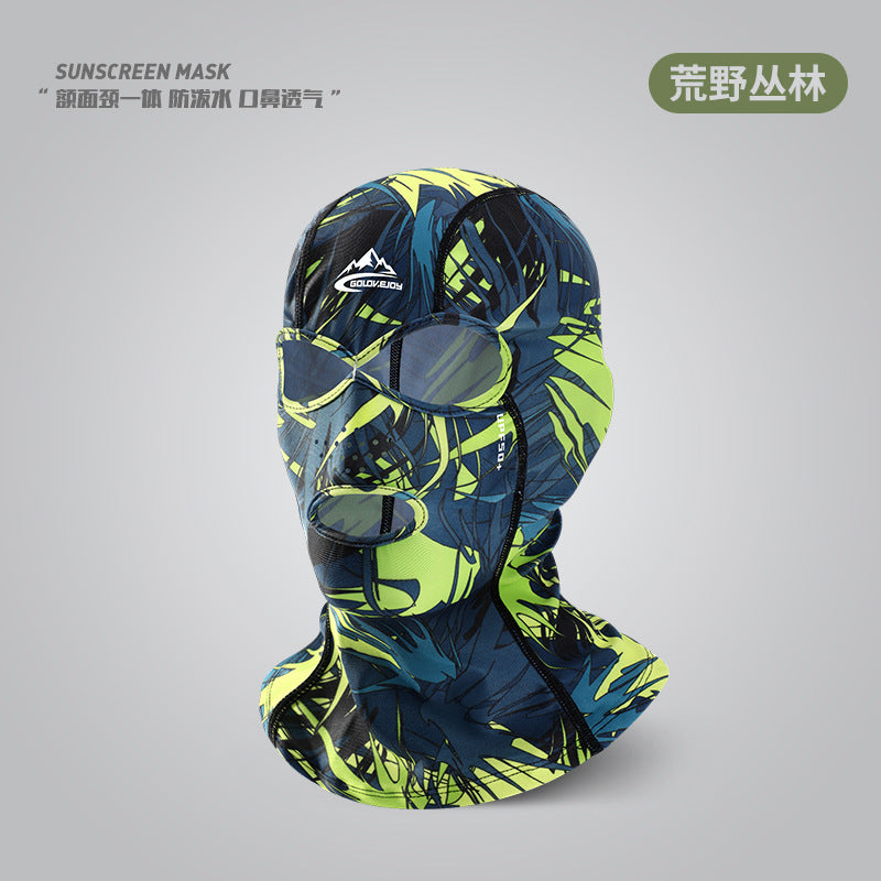Summer UV Protection Outdoor Face Mask for Water Sports