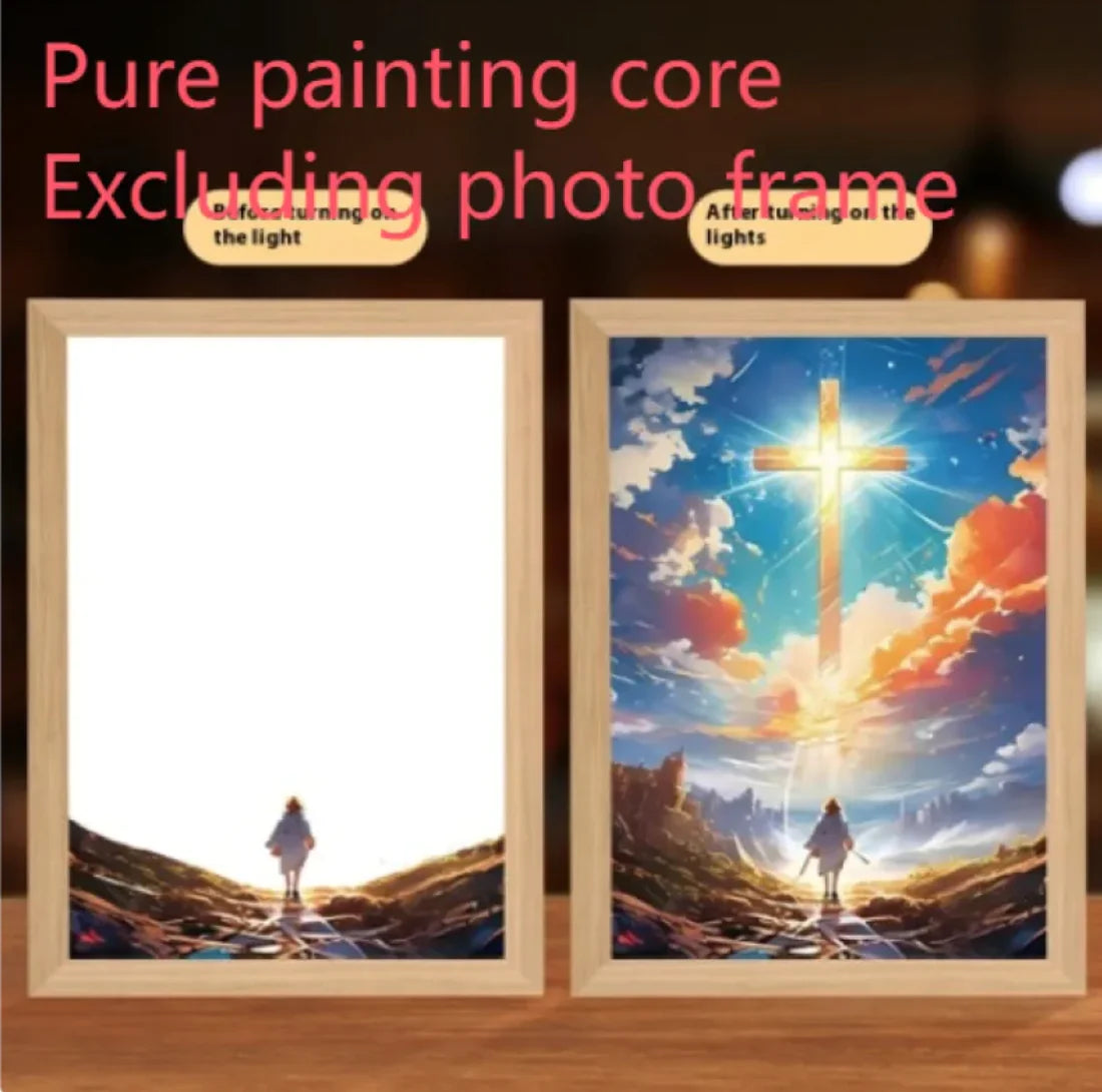 LED Light Painting Frame