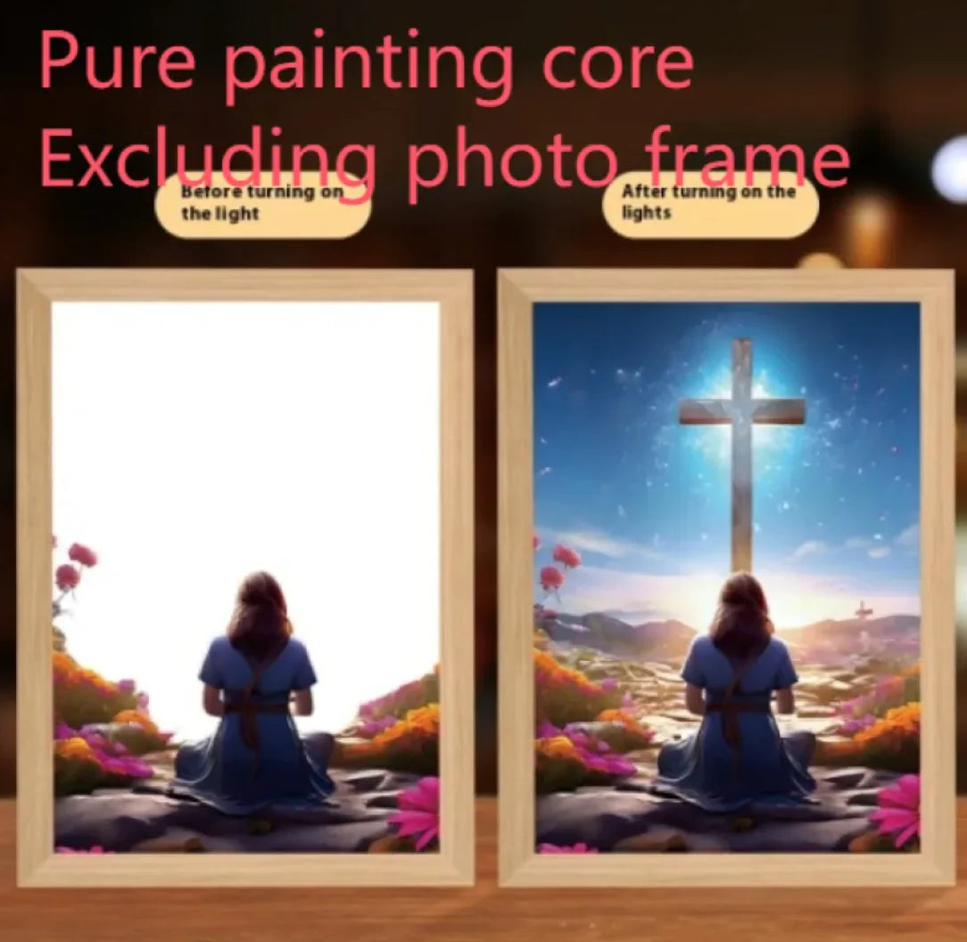 LED Light Painting Frame