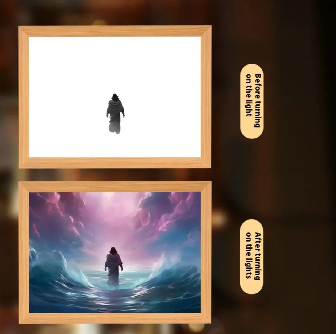 LED Light Painting Frame