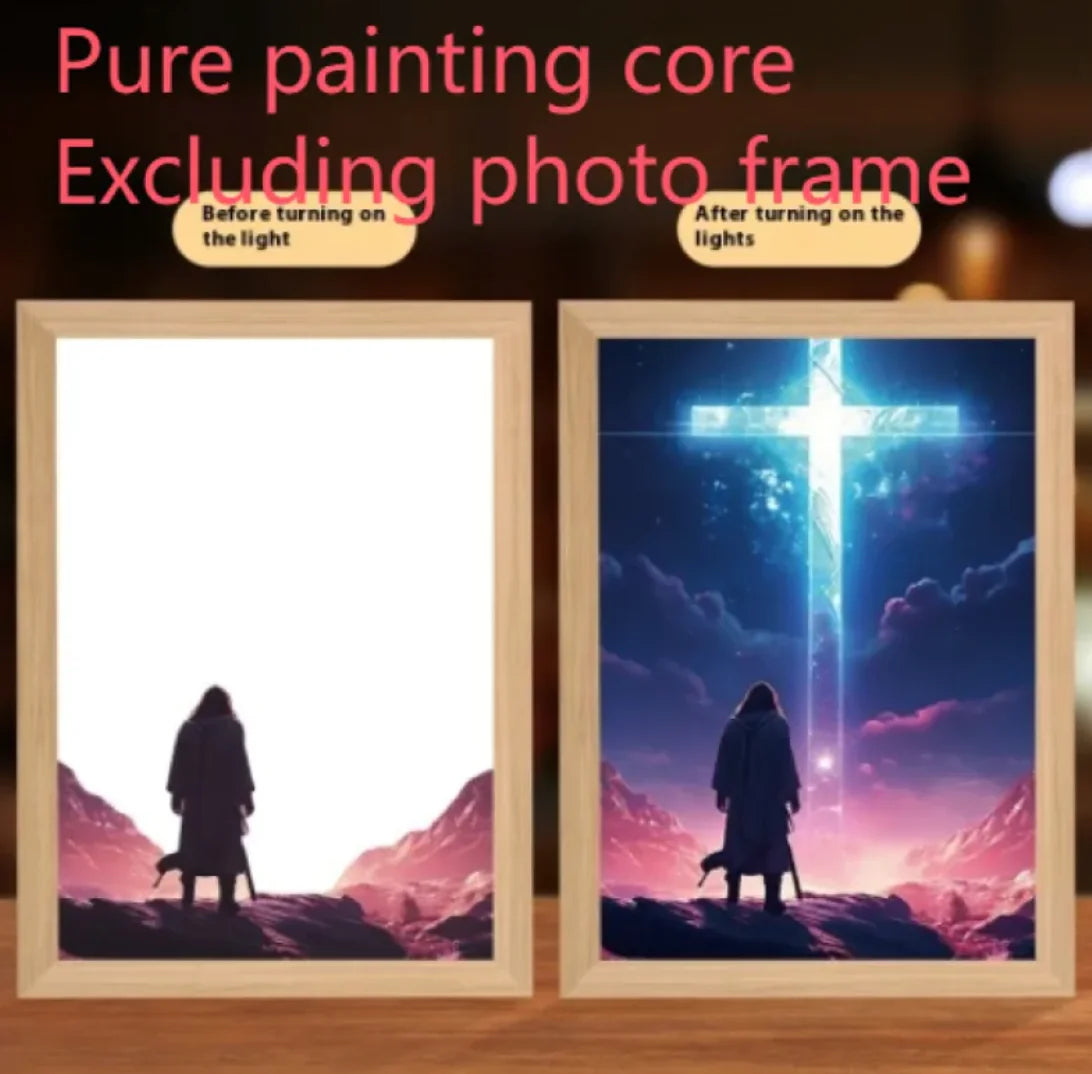 LED Light Painting Frame