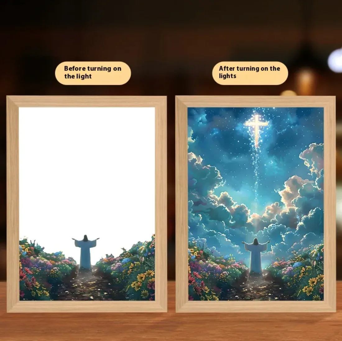 LED Light Painting Frame